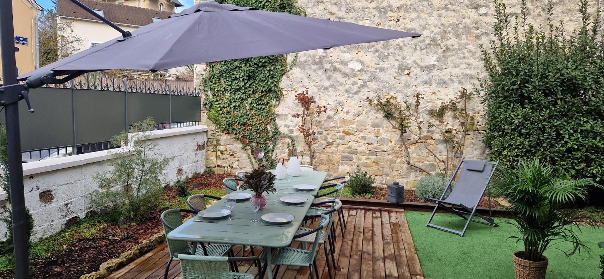 Bleautiful Josephine - Maison De Ville Avec Jardin Fontainebleau Zimmer foto